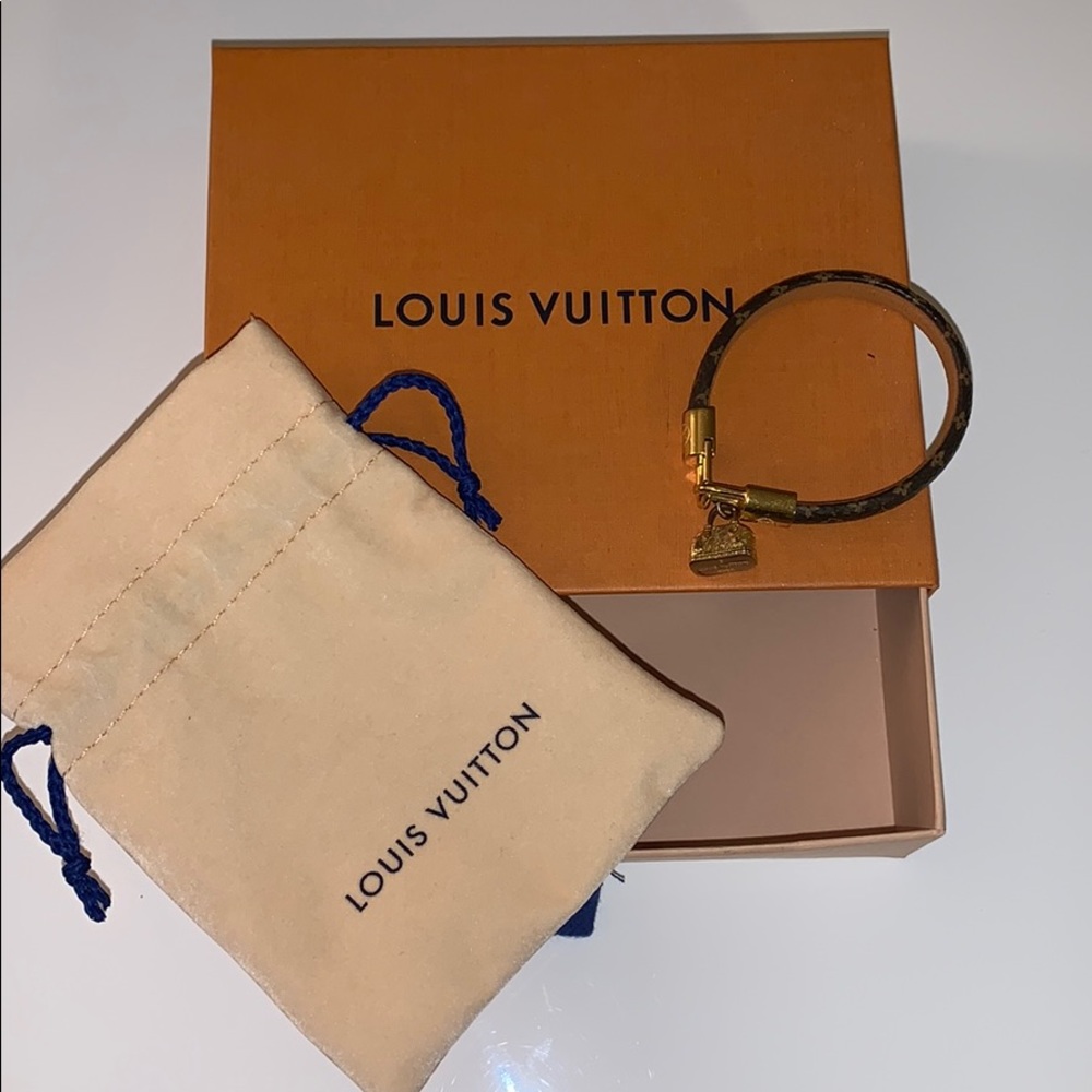 Louis Vuitton Leather Bracelet
